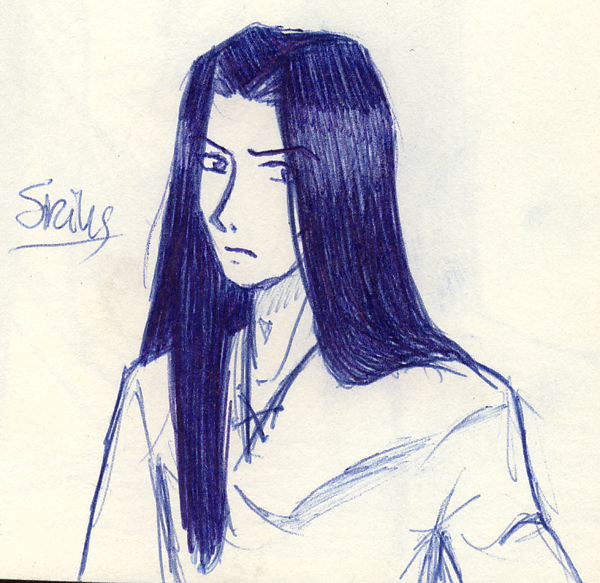 Sirius, looking a bit unfriendly by lady_voldything