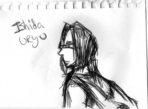 Ishida :pen sketch: by ladychaos