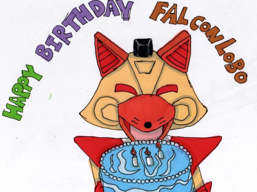 Happy Birthday Falconlobo by ladychaos