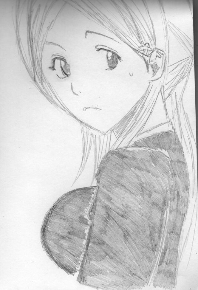 Orihime sketch by ladychaos
