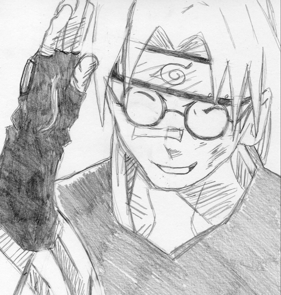 Kabuto sketch by ladychaos