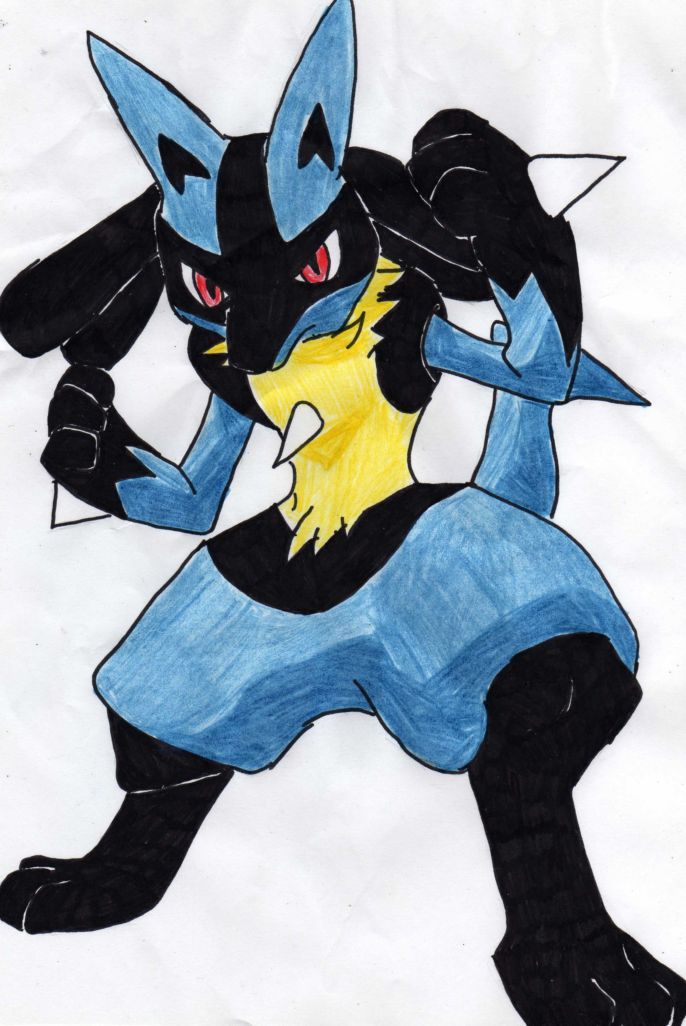 Lucario by ladychaos