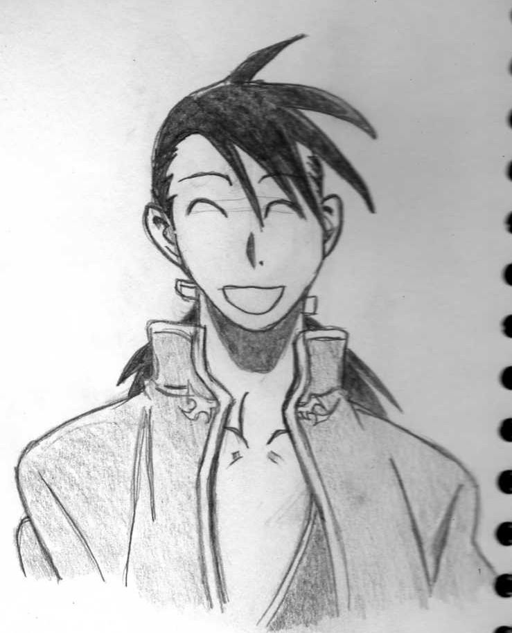 FMA: Ling Yao sketch by ladychaos