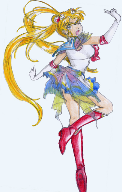 Super Sailor Moon by ladylibra