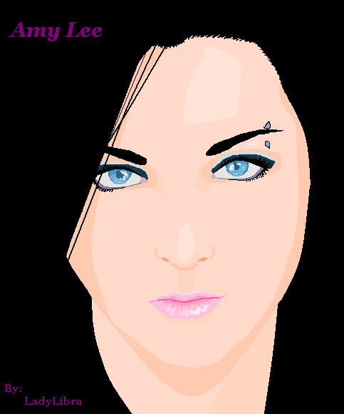 Amy Lee(MS Paint) by ladylibra