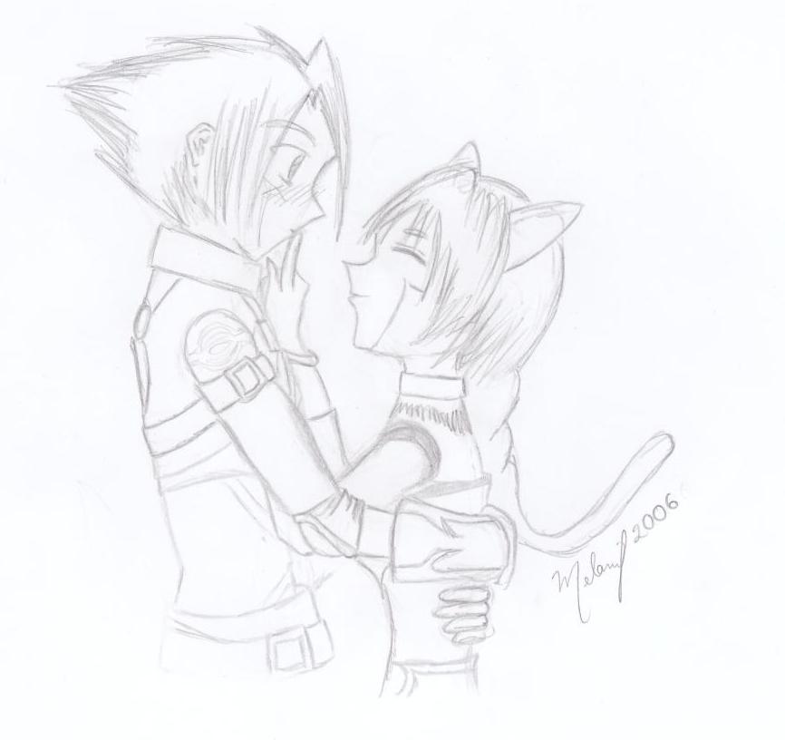 Haseo and Tabby by ladystrife