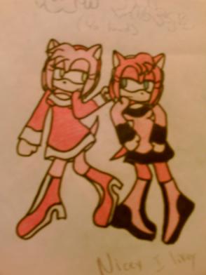 Amy and May by lazertails