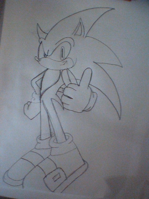 sonic da hedgehog by lebell32