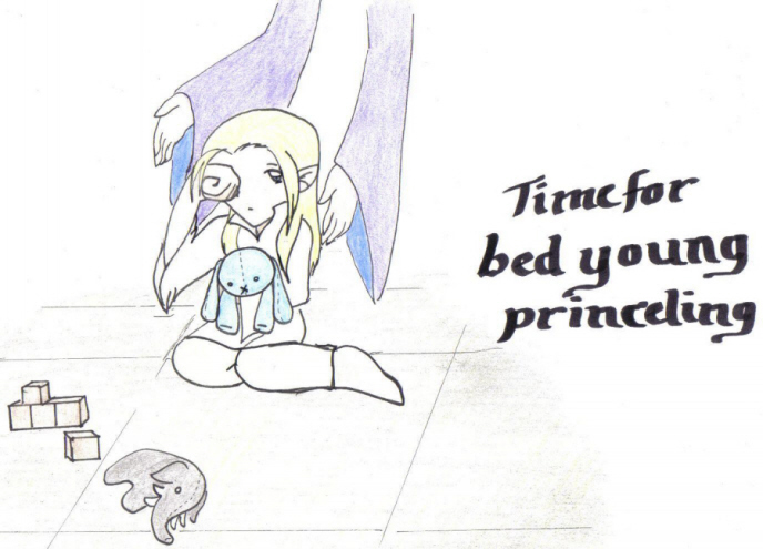 Time for bed young princeling by legato_sama