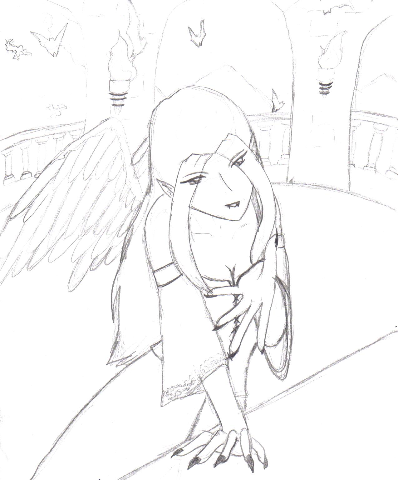 Gothic Angel by legato_sama