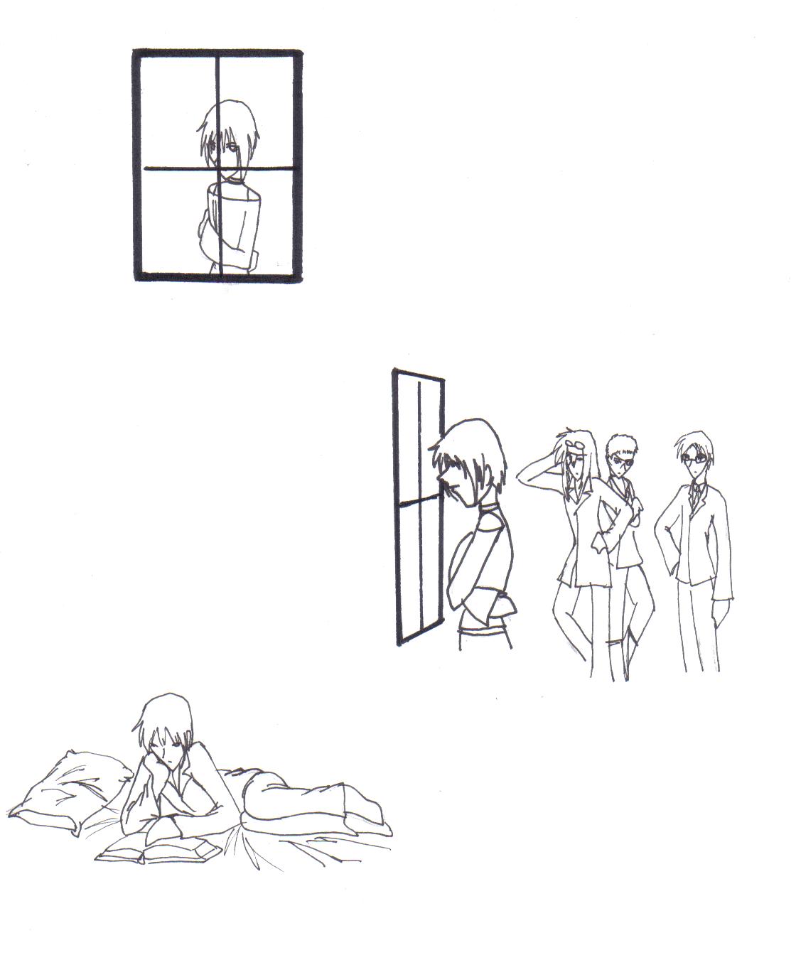 Random Nagi doodles by legato_sama