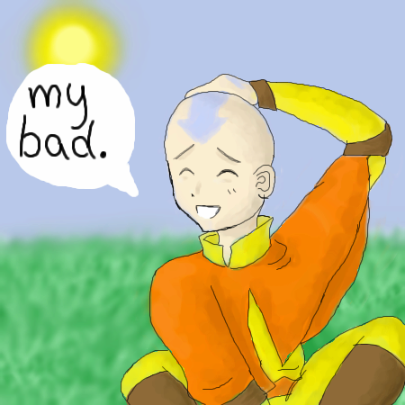 Aang - "my bad" by leifiel