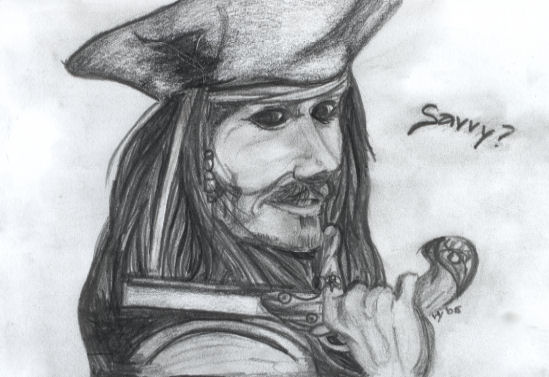 Captain Jack Sparrow by leilou70