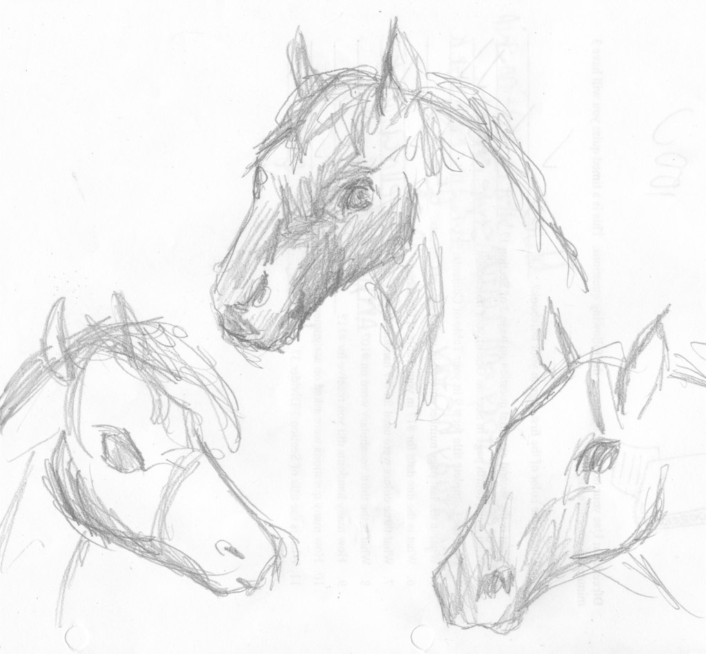 Horse heads of DOOM by lemony_chan