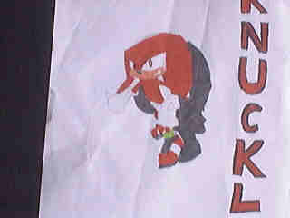 My Knux piccy by leontheechidna