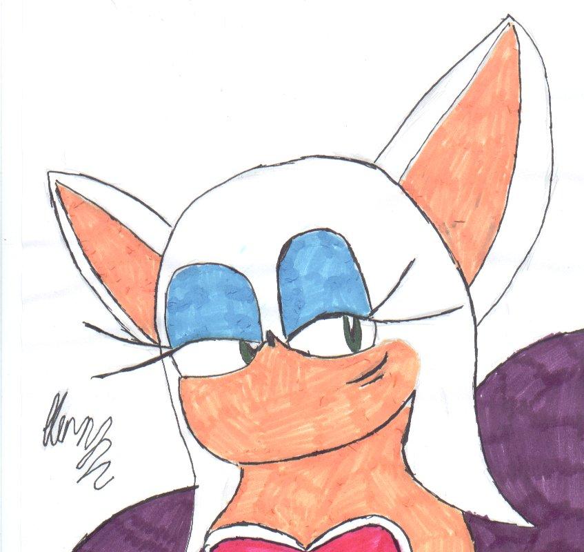 Rouge the Bat by leontheechidna