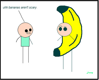 Bananas aren't scary... by leooon99