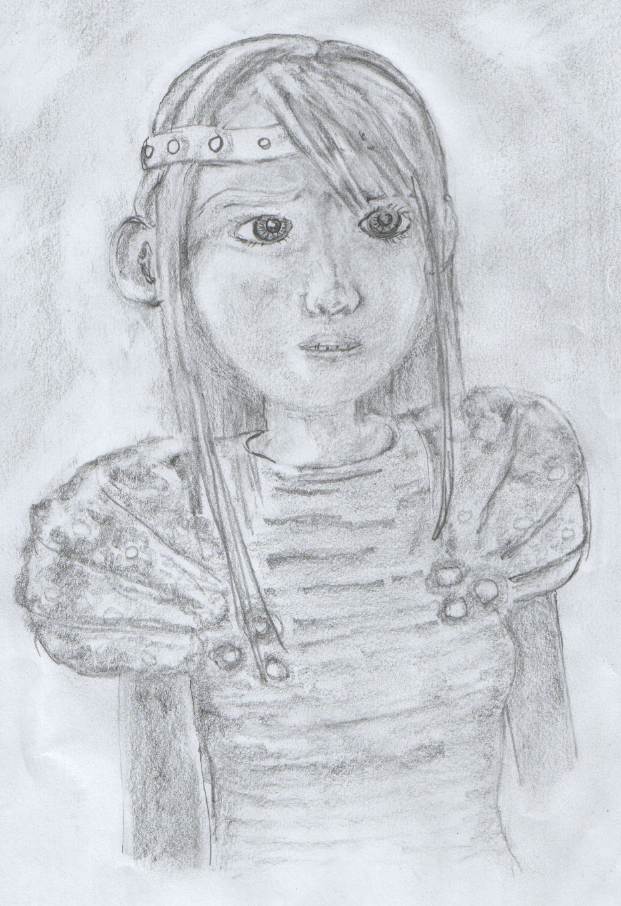Astrid the viking girl by liggybird