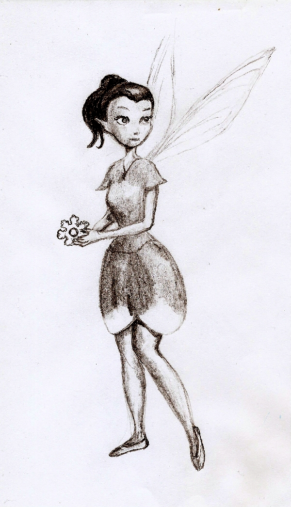 A Winter Fairy (from Tinkerbell and the Secret of the Wings). by liggybird