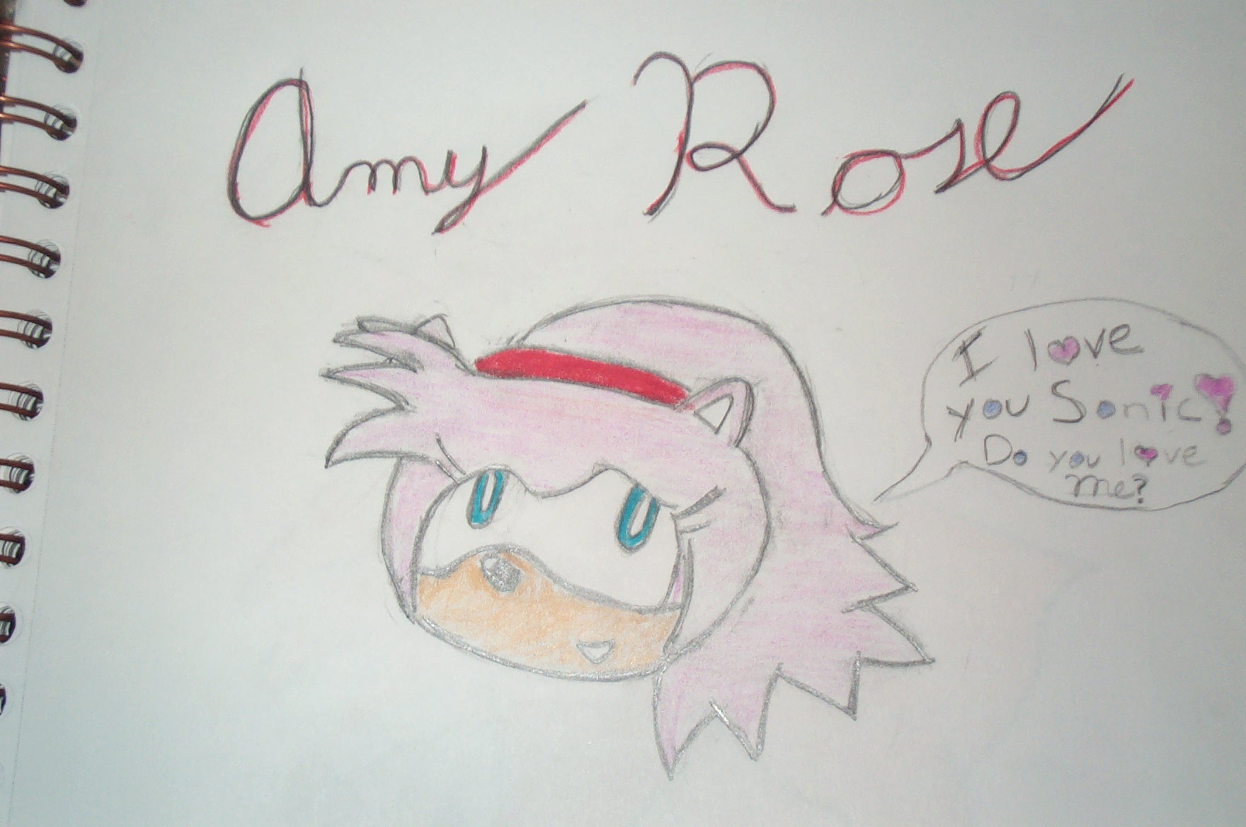 Amy is Older...BUT STILL LIKES SONIC!! by lil_amy_rose