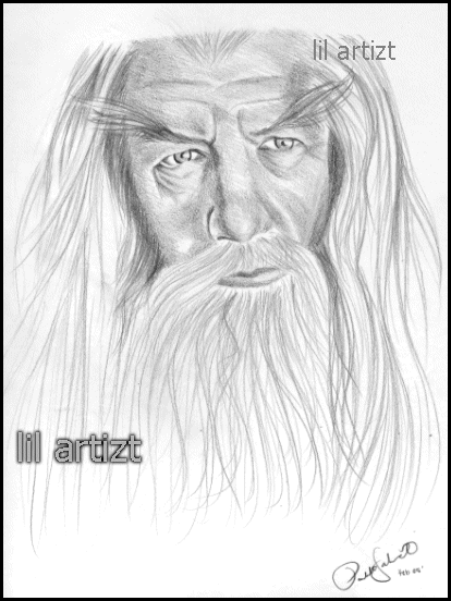 Gandalf by lil_artizt