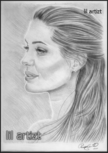 Angelina Jolie by lil_artizt