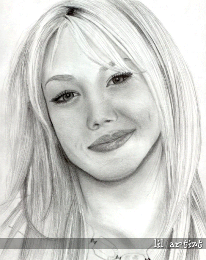 Hilary Duff by lil_artizt
