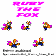 Ruby the fox Sprite sheet by lil_wolfie_gone_bad