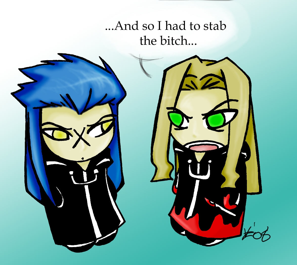 Vexen's story by lildragonboy