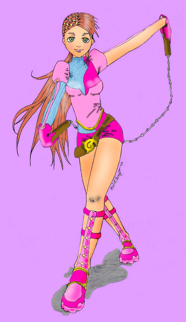 Pabbit_da_Rabbit's Ariana coloured by lilkil92
