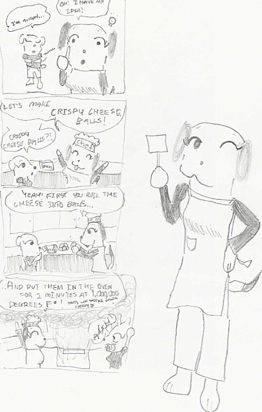 ~One Crazy dog~ Comic strip # 1 by liltrix