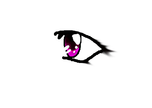 anime eye by lilycat145