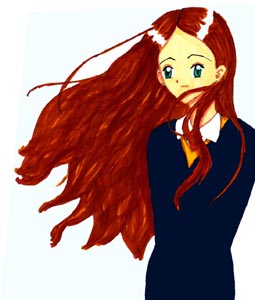 Lily Evans at Hogwarts by lilyplouisa