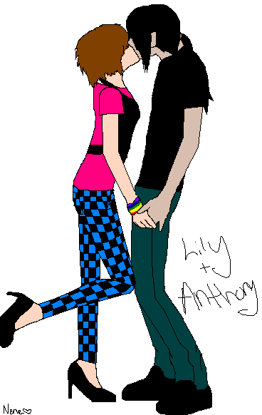 Lily and Anthony by lilythesociophobe