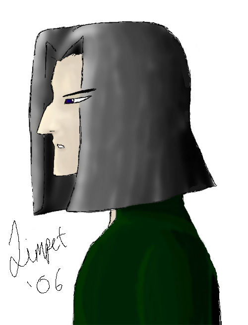 Severus Snape by limpet666