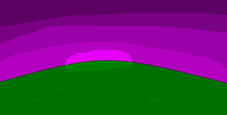 purple sky.. by linkinparkfreak