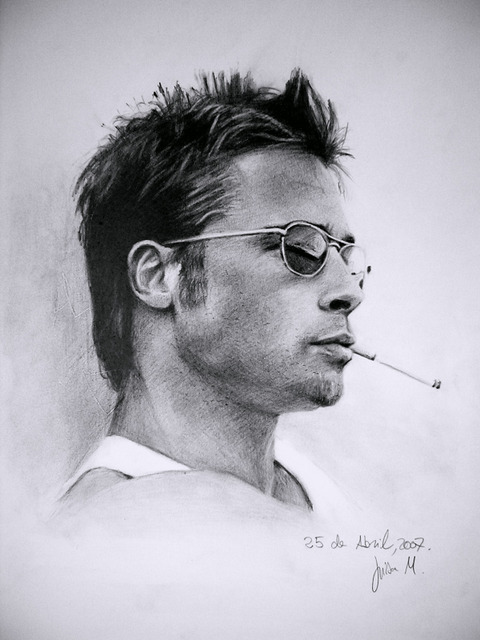 Brad Pitt by lisabailarina