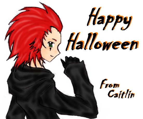 Happy Halloween from Axel by little_caitlin