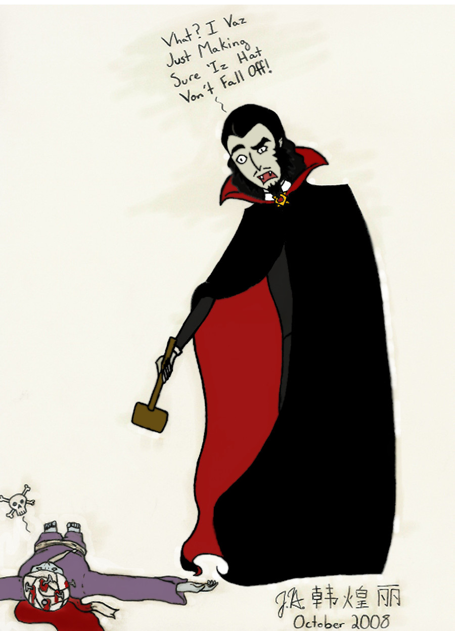 Dracula... "Vhat?" by little_idiot