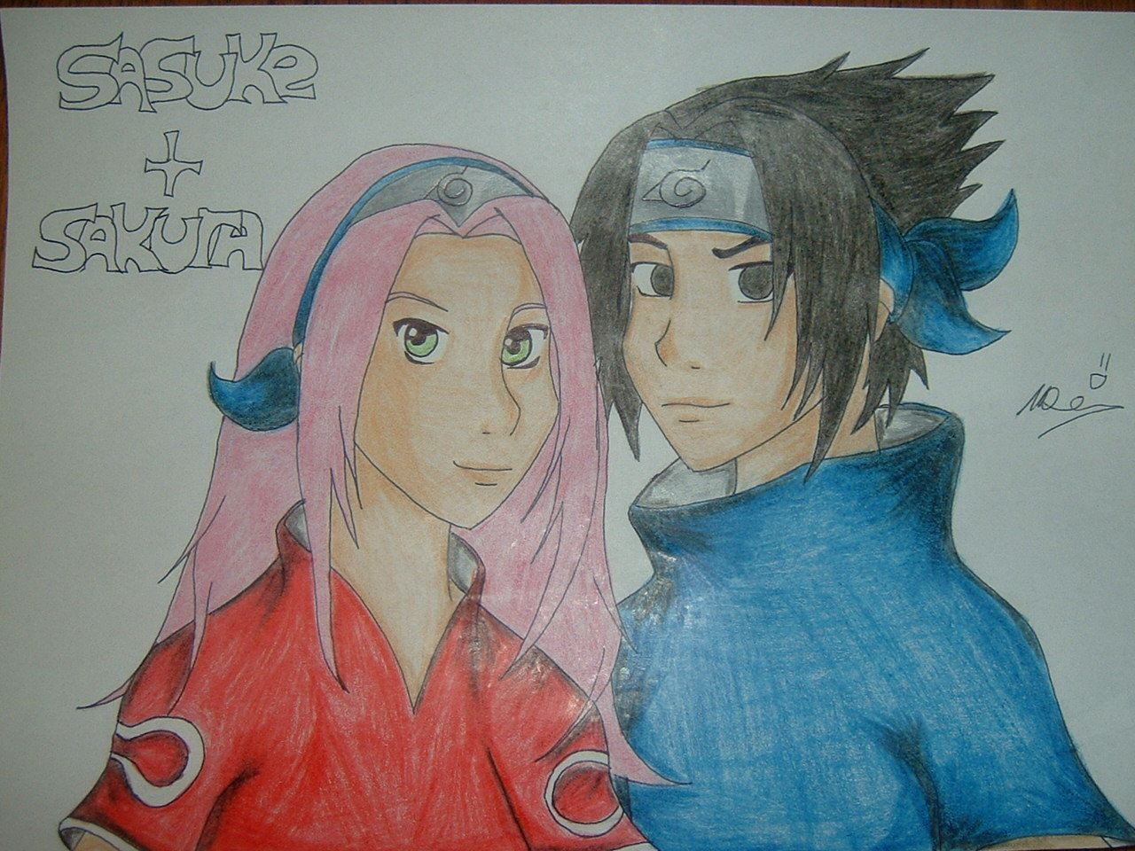 Sasuke and sakura by little_romy_fan