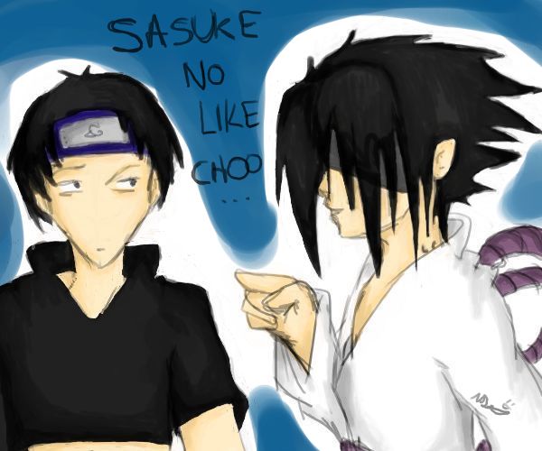 Sasuke no like choo by little_romy_fan
