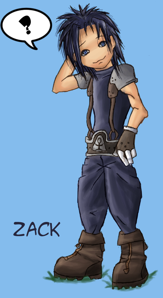 Zack-1st class by littleariel00