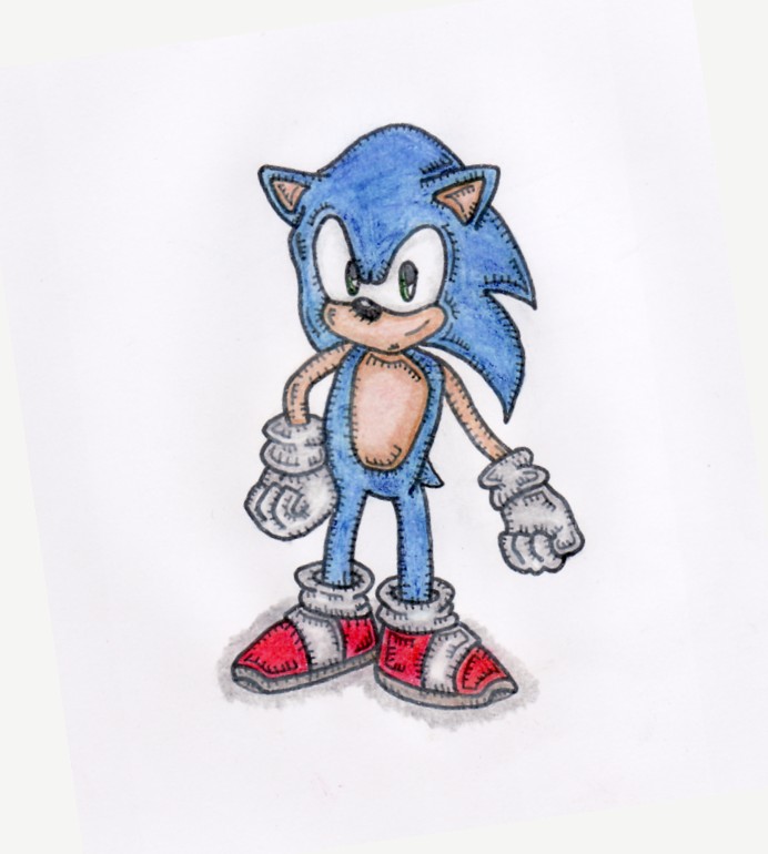 A start with Sonic by littlecapnjack