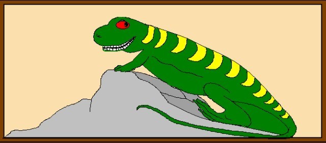 Razzle The Lizard by littlewillie
