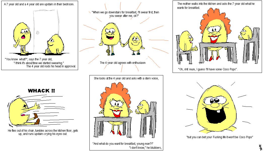 Eggy Cartoon by lll_Marty_lll