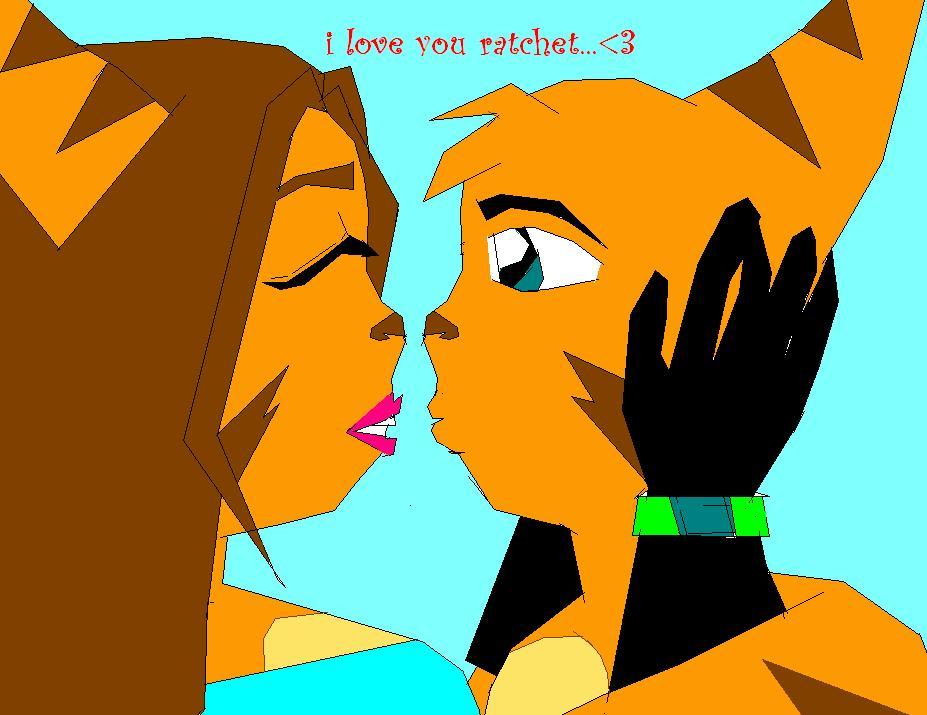 Me and ratchet agian by lollypop