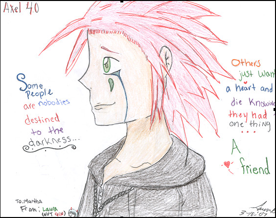Crying Axel by lolobean13