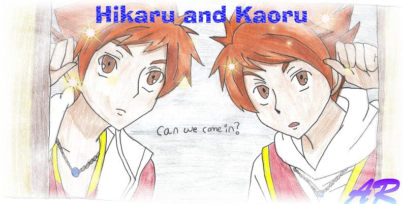 hikaru and kaoru, again ^^" by lololoca2876