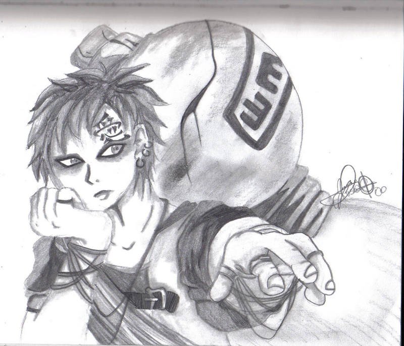 Gaara by lonelywolfchick