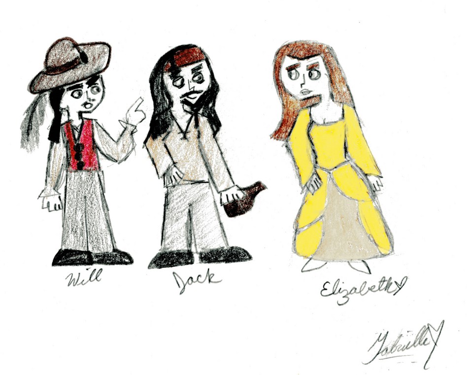 Will, Jack and Elizabeth DP Style by lovelyxolittlexolady